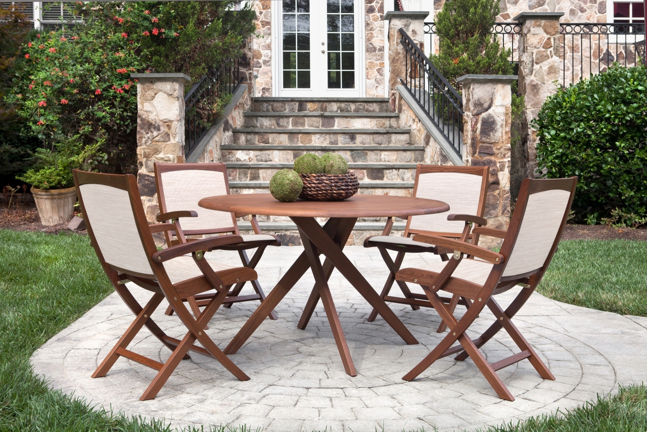 Topaz 48" Round Dining Table - Jensen Outdoor