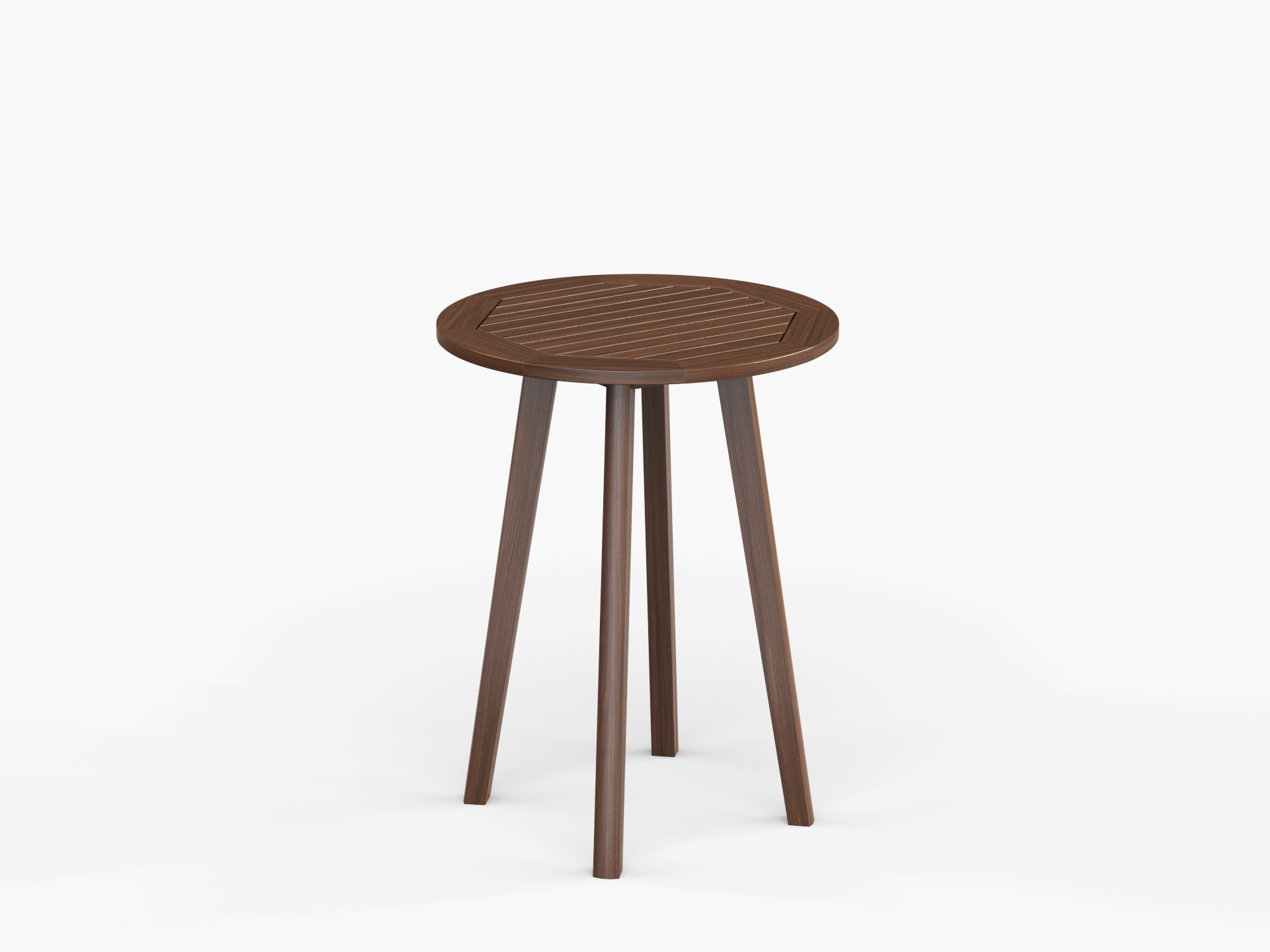 Foundations 28″ Round Ipe Hi Dining Table