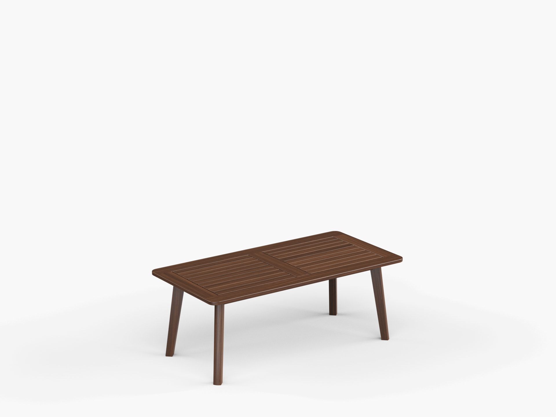 Foundations 48×24” Rectangular Ipe Coffee Table