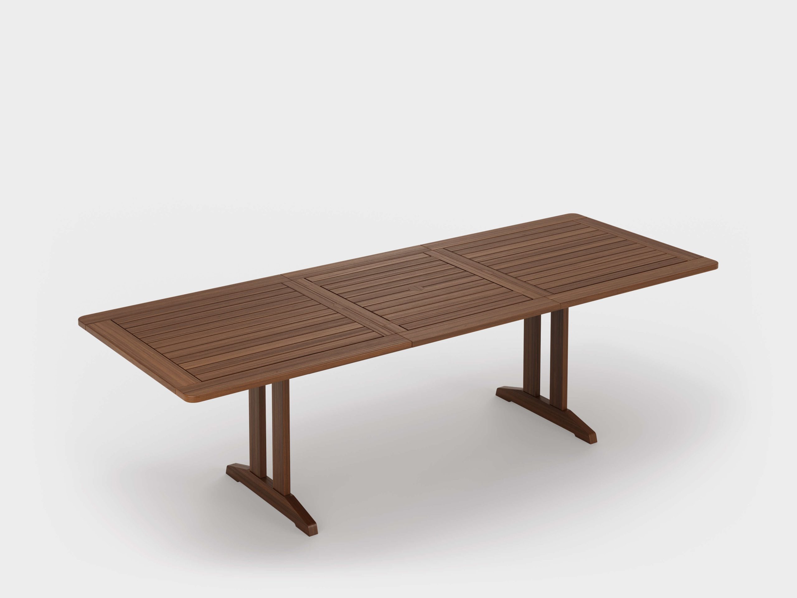 Foundations 74-103″ Ipe Extension Dining Table